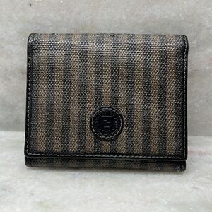 Fendi vintage, authentic trifold, wallet
